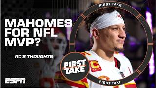 Patrick Mahomes is almost only competing against himself  Ryan Clark on NFL MVP 🏆  First Take [upl. by Van]