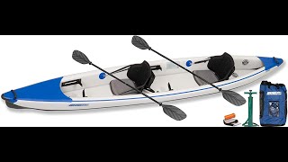 Sea Eagle Razorlite 473rl Inflatable Drop Stitch Kayak Setup Review [upl. by Shiri]