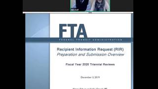 Triennial Review  Recipient Information Request  Webinar [upl. by Henry]