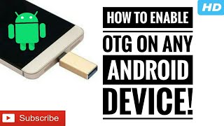 How to get OTG access on any android device ROOT REQUIRED [upl. by Darrell]