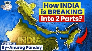 Indian Tectonic Plate is Breaking into Two Parts  Himalayas  UPSC GS1 [upl. by Ettelocin516]