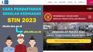 LENGKAP Cara Daftar Sekolah Kedinasan 2023 pada Link Pendaftaran Sekolah Kedinasan 20232024 [upl. by Hsaniva333]