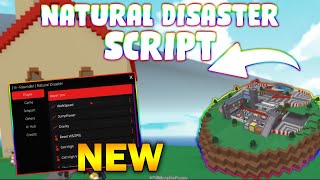 NEW Natural Disaster Survival Script PASTEBIN 2024 REMOVE LAVAMETEORS AUTOFARMWIN [upl. by Niatirb911]