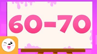 Guess the numbers from 60 to 70  Learn to read and write numbers from 1 to 100 [upl. by Aihsiym510]