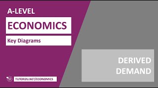 Key Diagrams  Derived Demand [upl. by Lucho]