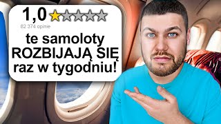 Testuje SAMOLOTY z 1GWIAZDKOWYMI OPINIAMI [upl. by Enilaf]