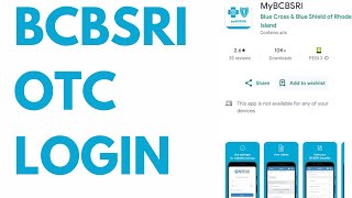 nationsotccombcbsri BCBSRI OTC Login Benefit Catalog Order Online ⏬👇 [upl. by Anayt]