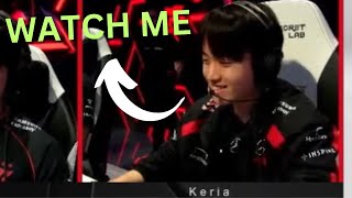 T1 Keria INSANE Setup And Faker Goes Bananas vs BLG [upl. by Abbie]