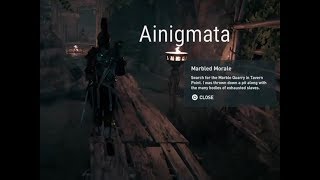 Assassins Creed Odyssey  Porphyrion Cave  Find Ainigmata Ostraka [upl. by Cari]