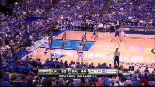 Jason Terry 9 3Pointers NBA Record Western SemiConference Finals 2011 Game 4 [upl. by Crompton584]