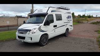 Iveco Daily Camper van renovation Motorhome Sunset Leisure Off Grid camping [upl. by Ayirp514]