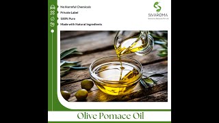 Sivaroma Olive Pomace Oil [upl. by Lipps372]