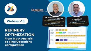 Webinar 13 Refinery Optimization  From Analysis Configuration to Operations [upl. by Mellette]