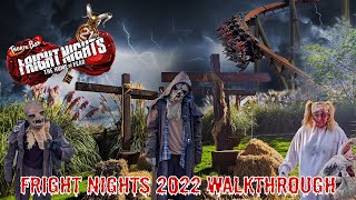 Fright Nights 2022 Walkthrough Thorpe Park Oct 2022 4K [upl. by Meredi412]