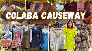 COLABA CAUSEWAY SHOPPING  Summer Collection 2023  Best Street Shopping in Mumbai [upl. by Novert]