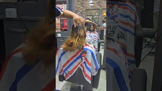 long layer cut butterfly 🦋 hair cut trending viral butterfly wolf shorts short subscribe [upl. by Neras]