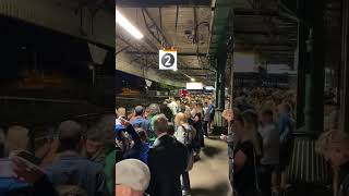 Passengers Sing Welsh Hymn at Pontypridd Station After Eisteddfod Opening Day 🏴󠁧󠁢󠁷󠁬󠁳󠁿 [upl. by Adella]