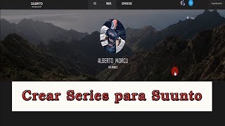 Tutorial  Crear series para Suunto Ambit [upl. by Loren]