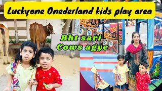 ONEDERLAND Karachi 😎 Summer Vacation spend on Onederland  Indoor Games amp Rides  Bht Sari Cow Agai [upl. by Irrahs]