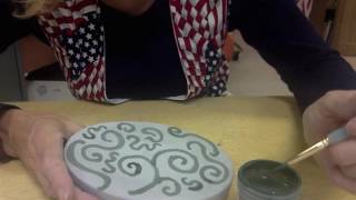 Skill of the week underglazing greenware [upl. by Corbet]