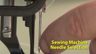 How to Select a Sewing Machine Needle Type [upl. by Buffo]