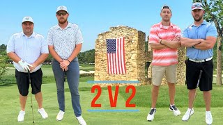 Lefties vs Righties 2v2 Scramble  Whiskey Creek Golf Course  Front 9 [upl. by Aronos]