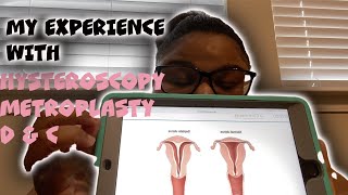 MY EXPERIENCE WITH female infertility HYSTEROSCOPY METROPLASTY amp A DampC UTERINE SEPTUM [upl. by Blumenfeld]