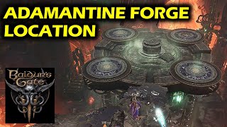 How to Reach Adamantine Forge Location  Baldurs Gate 3 [upl. by Shawnee]