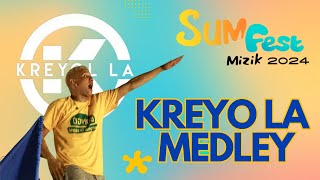 KREYOL LA MEDLEY FULL PERFORMANCE LIVE SUMFEST MIZIK MIAMI 2024 [upl. by Ondrej]