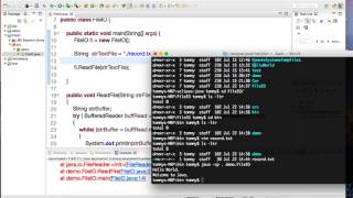 Java IO BufferedReaderFileReader and BufferedWriterFileWriter [upl. by Leoine]