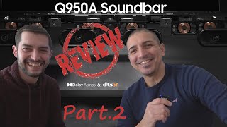 SAMSUNG Q950A SOUNDBAR REVIEW  PRUEBAS DE SONIDO Y CONFIGURACIÓN ESPAÑOL [upl. by Akienahs]