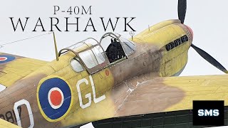 Curtiss P40M Warhawk Trumpeter 132 Full build aircraft model kit [upl. by Gnni]