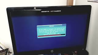 Recuperar BIOS dañado GigaByte dualbios recovery [upl. by Ahtnamys]