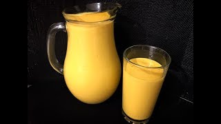 Mango Lassi Uks Most Famous Lassi In Restaurant how to make mango lassi [upl. by Yecram]