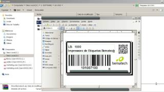 Tutorial Bematech  Impressora de Etiquetas LB1000  Instalação emular linguagens ZPL EPL [upl. by Nailil]