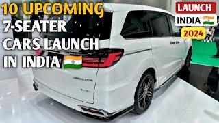 New Launches 7Seater Cars In India 2024  Upcoming 7 Seater Cars  Launch Date Price Features [upl. by Ailemak575]