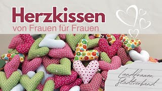 Herzkissen  von Frauen für Frauen [upl. by Cyrilla]