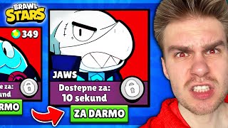 WYDAŁEM 300 ZŁ ⚠️ na NOWEGO BRAWLERA z OFERTY SPECJALNEJ 🦈 by WYGRAĆ TURNIEJ 🏆 w Brawl Stars ⭐️ [upl. by Baerman]