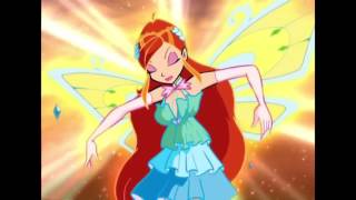 Winx Club Bloom Enchantix and fairy dust italian [upl. by Quiteris]