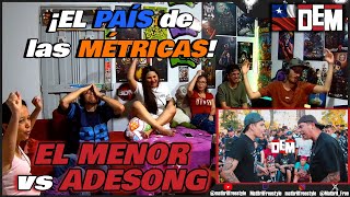 🔴COLOMBIANOS REACCIONAN a EL MENOR vs ADESONG  ¡EL PAÍS de las MÉTRICAS DEM CHILE FINAL 2023 [upl. by Euqinue]