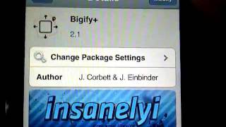 Cydia Tweak Change The Icon Size On Your Springboard Apps With Bigify [upl. by Dolan]