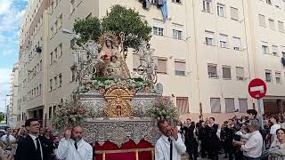 Filarmónica de Conil Suena Siempre Macarena  Procesión de Pastora de Trille 2024 Cadiz [upl. by Ahsiemat977]