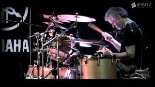 Dave Weckl drum clinic at ACUSTICANAPOLI [upl. by Aihsit702]