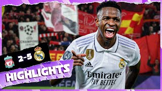 HIGHLIGHTS  Liverpool 25 Real Madrid  UEFA Champions League [upl. by Chance]