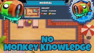 Bloonarius Tutorial  No Monkey Knowledge  Resort  BTD6 [upl. by Etteyniv]