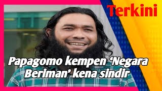 ‘Pukul berapa nak masuk Istana Takeshi’ – Papagomo kempen ‘Negara Beriman’ kena sindir [upl. by Nalyt]