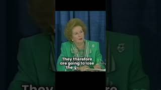 Margaret Thatcher DESTROYS Protectionism [upl. by Eidok]