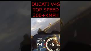 DUCATI V4S Top Speed 😍🔥 [upl. by Anircam]