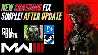 Call of Duty MW3 Warzone  battlenet amp steam Crashing amp NOT Launching issues FIX Uninstall REWASD [upl. by Soulier]