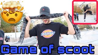 GAME OF SCOOT LES YEUX BANDÉS [upl. by Saffren]